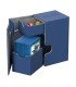 Flip'n'tray 80+ Caja de Cartas Tamaño Estándar Xenoskin Azul