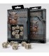 Beige & Black Dwarf Dice Set (7) Box