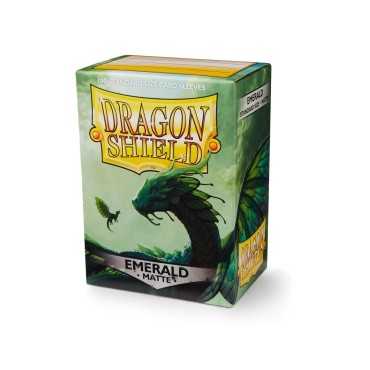 Dragon Shield Sleeves: Matte Emerald (100)