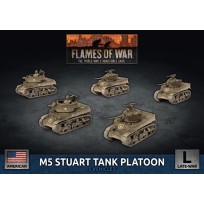 M5 Stuart Light Tank Platoon (Plastic)