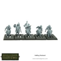 Halfling Goat Riders with Spears
