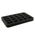 HS035C5BO 35 mm Half-Size foam tray with 20 compartments