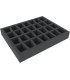 FS050C4BO 50 mm (2 inches) Figure Foam Tray with base and 28 slots for larger tabletop models