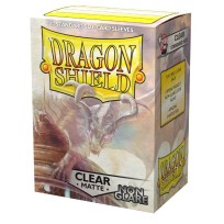 Dragon Shield Sleeves: Clear Matte Non Glare (100)