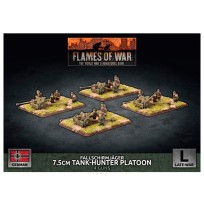 Fallschirmjäger 7.5cm Tank Hunter Platoon (x4 plastic)