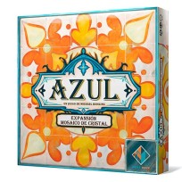 Azul Mosaico de cristal (Spanish)
