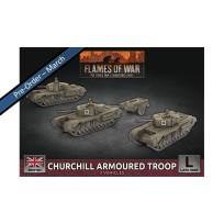 Churchill Armoured Squadron (x3 Plastic)