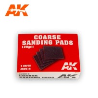 Coarse Sanding Pads 120 grit.4 units