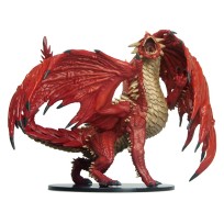 Pathfinder Battles Deep Cuts Miniatura pre pintado Gargantuan Red Dragon