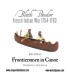 French-Indian War Frontiersmen in Canoe