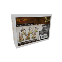 Arab Sudanese Infantry (12 Infantry Resin Figures)
