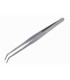 Strong Curved Stainless Steel Tweezers (175 mm)
