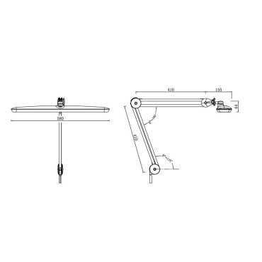 Professional Studio Light Led (Black)
