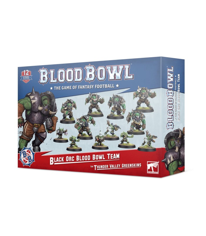 Blood Bowl: Black Orc Team (12)