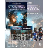 Stargrave Rulebook and Set of Mercenaries + SG (Inglés)