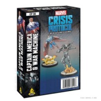 Marvel Crisis Protocol: Captain America and War Machine (Inglés)