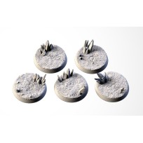 Crystal Xenos Bases 32mm (20 Tops + Plastic Bases)