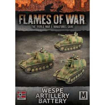 Wespe Artillery Battery (x3 sp artillery)