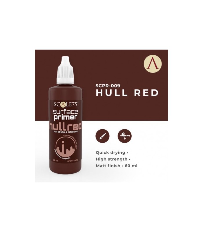 Surface Primer Hull Red