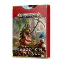 Warscroll Cards: Maggotkin Of Nurgle (Castellano)