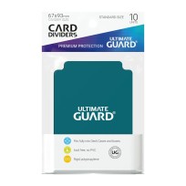 Card Dividers Tarjetas Separadoras para Cartas Tamaño Estándar Gasolina Azul (10)