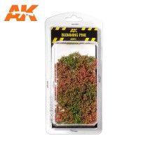 Blomming Pink Shrubberies 1:35 / 75mm / 90mm