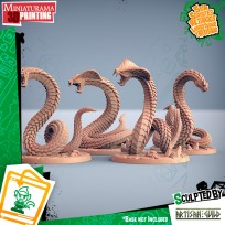 Serpientes gigantes (x4)