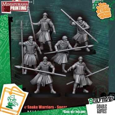 Regular Snake Warriors - spear (6)