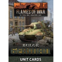 Bulge: Germans Unit Cards (105x Cards)