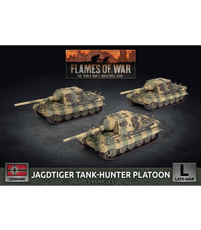 Jagdtiger (12.8cm) Tank-Hunter Platoon (3x Plastic)
