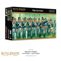 Napoleonic Belgian line Infantry: March Attack (24)