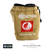 Bolt Action Desert Rat (Bristish 8th Army) Dice Bag