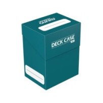 Deck Case 80+ Caja de Cartas Tamaño Estándar Azul Gasolina