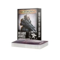 Necromunda: Delaque Vehicle Gang Tactics Cards (Inglés)