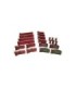 WW2 Normandy Brick Wall (Prepintado) 15mm