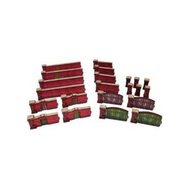 WW2 Normandy Brick Wall (Prepintado) 15mm