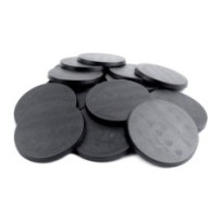 Peana Redonda con Anclaje para Imán 55mm Plástico (1)