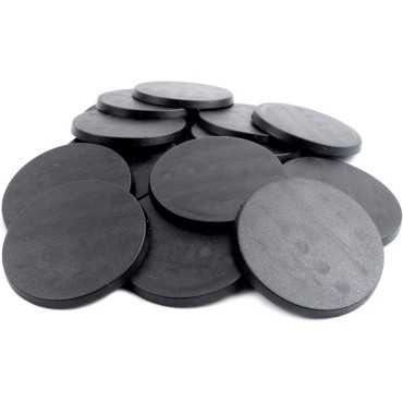 Peana Redonda con Anclaje para Imán 60mm Plástico (1)