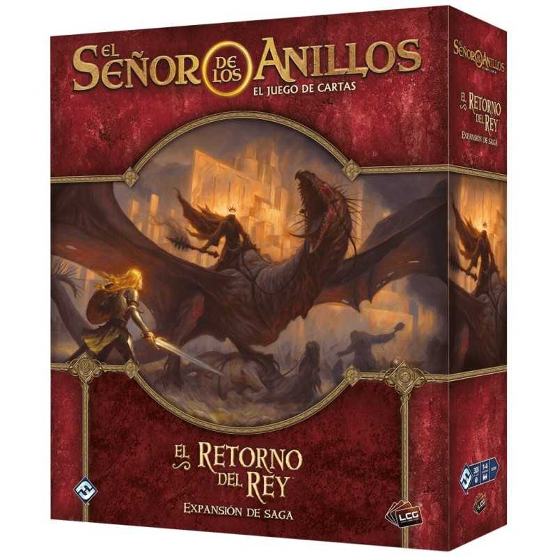 El Señor De Los Anillos LCG: El Retorno Del Rey - Expansión De Saga, Juego De Cartas Cooperativo De 1 A 4 Jugadores, 14+ Años, 30-120 Minutos, En Español