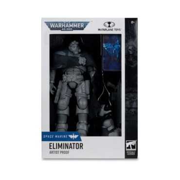 Warhammer 40,000 Figura Eliminator (Space Marine) Artist Proof 18 cm