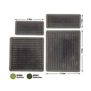 Features: Paddy Fields (x4)