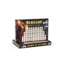 Wargame Paint It All Box 36 Colors 3Gen