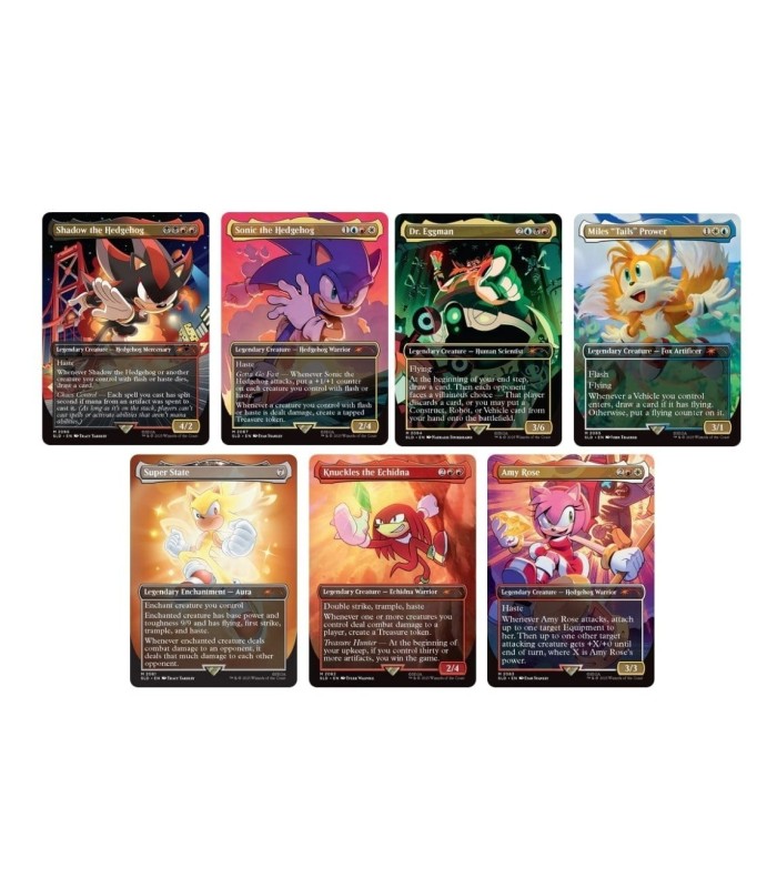 Magic the Gathering Secret Lair X Sonic: Friends & Foes Non Foil