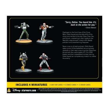 Shatterpoint: Delta Squad, Form Up Squad Pack