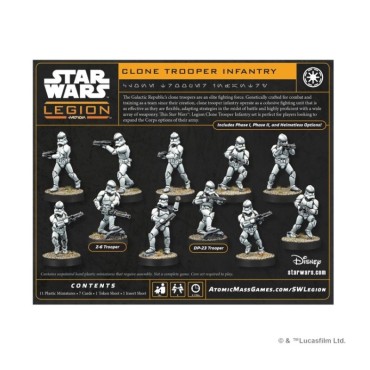 SW Legión: Clone Troopers Infantry