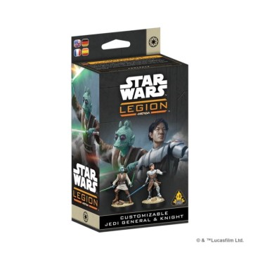 SW Legión: Customizable Jedi General & Knight