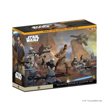 SW Legión: Galactic Republic Starter Set