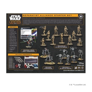 SW Legión: Separatist Alliance Starter Set