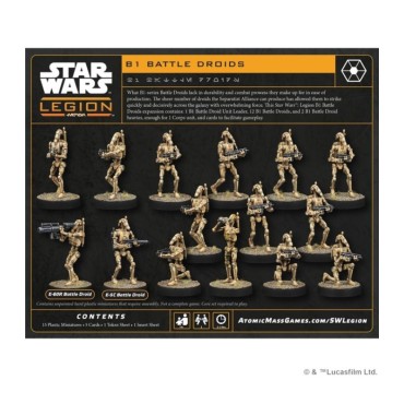SW Legión: B1 Battle Droid Unit (Castellano)