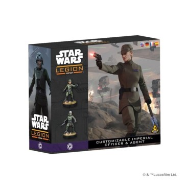 SW Legión: Customizable Imperial Officer & Agent (Castellano)